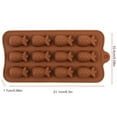 thumbnail image 2 of Clearance Under $5 Silicone 15 Pineapple Cake Ice Tray DIY Baking Silicone Molds Funny Pineapple For Ice Cube Trays Candy Crayon, 2 of 6
