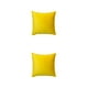thumbnail image 1 of Kearding Funda de cojín de asiento Funda de almohada de repuesto Amarillo Amarillo 40x40cm 2Conjunto, 1 of 6