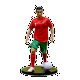 thumbnail image 1 of Figuras De Cristiano Ronaldo Selección Portugal De Pvc 18 Cm, 1 of 2