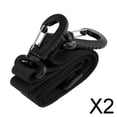 thumbnail image 1 of Paquete de 2 a 6 correas para exteriores, correas para mochilas, correas con clip giratorio y hebilla 2 piezas, 1 of 8