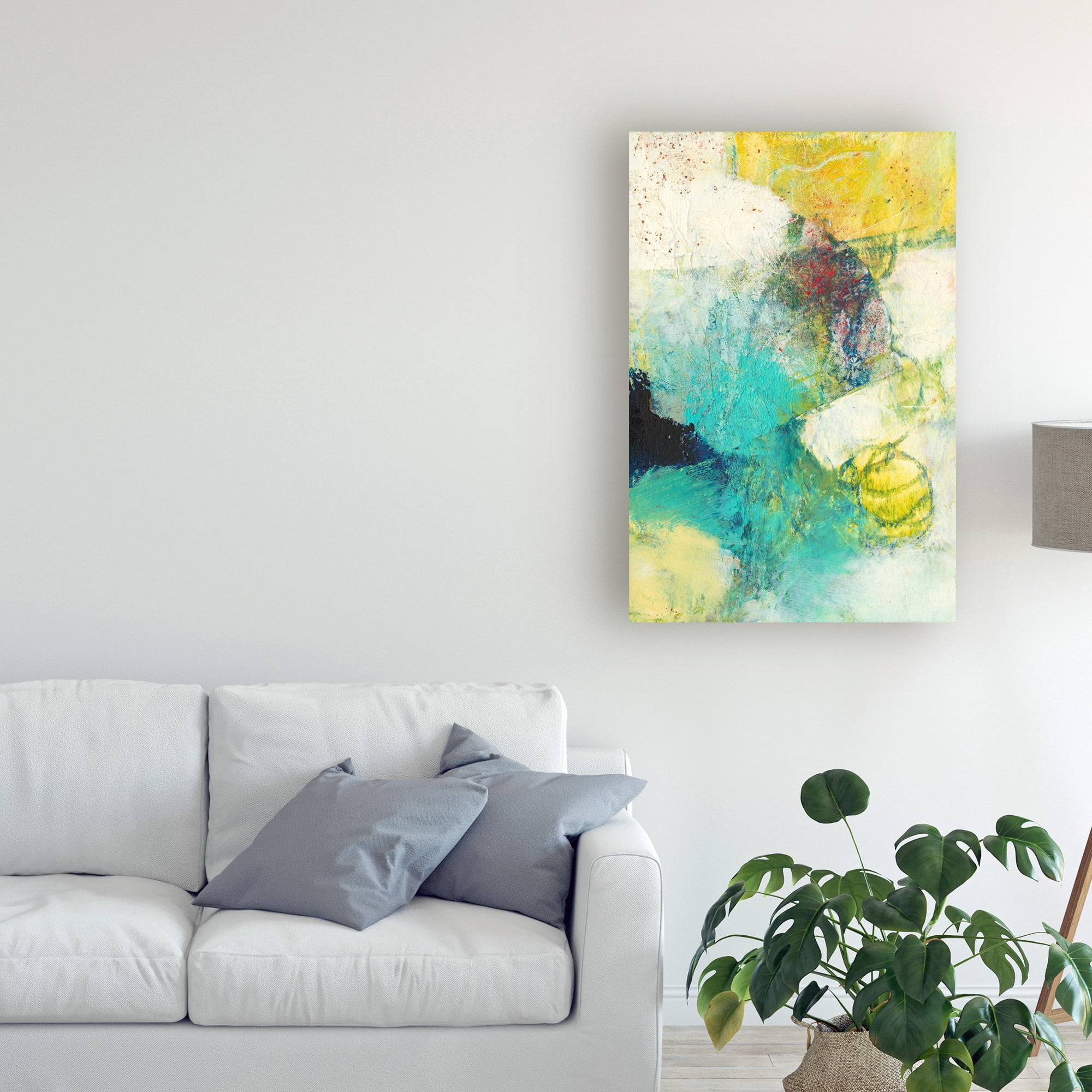 Trademark Fine Art 'Underlying II' Canvas Art by Sue Jachimiec
