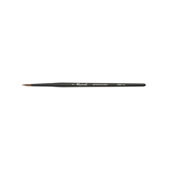Raphael Synthetic Kolinsky Watercolor Brush, Round, 1