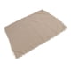thumbnail image 2 of Mantel rectangular de fibra de poliéster, mantel decorativo con borlas de encaje para el hogar, restaurante, hotel, beige claro, 140 x 180 cm/55,1 x 70,9 pulgadas, 2 of 10