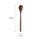 thumbnail image 2 of Spoon long spoon Coffee spoon stirring spoon Stirring spoon Long handle coffee spoon,Lotus wood varnish, 2 of 5