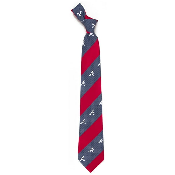 Men's Atlanta Braves Geo Stripe Tie