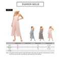 thumbnail image 2 of Women Casual Adjustable Spaghetti Strap Cropped Pants Jumpsuits Sleeveless Romper Jumpsuit, 2 of 5