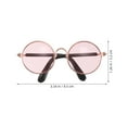 thumbnail image 2 of unbranded 5 Pares Gafas Retro Para Mascotas Accesorios Para Perros Y Multicolor Y Cómodo, 2 of 6