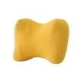 thumbnail image 1 of Yellow Office Chair Lumbar Support Cushion Back Support Pillow Corduroy Fabric Waterproof Fade Resistant Yellow, 1 of 7