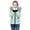 Mint Green, variant on Ankola Faux Fur Hood Puffer Coat for Girls Zip Up Warm Quilted Winter Jacket for Kids