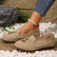 thumbnail image 4 of CHICVOMEY Comfort Penny Loafers for Women with Memory Foam Insole Business Casual Loafers Lightweight Work Dressy Loafers Slip On Flats with Arch Support, 4 of 8