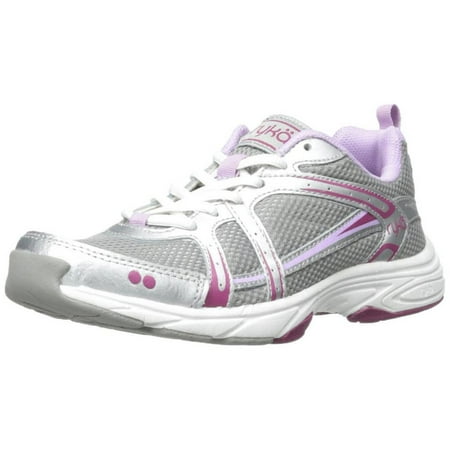 Ryka - Ryka Women's Approach Grey/Silver/Plum Training Shoe 11M ...