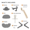 thumbnail image 3 of Silla alta Stokke Nomi gris/natural con juego para bebés de 6 a 24 meses, 3 of 6