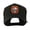 Black, variant on Halloween Skull with Flames Embroidered Cap - Grey OSFM