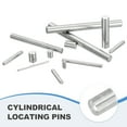 thumbnail image 4 of Uxcell 88 piezas pasador de espiga 3mm x 28mm soporte de estante pasadores de estante de acero inoxidable 304, 4 of 6