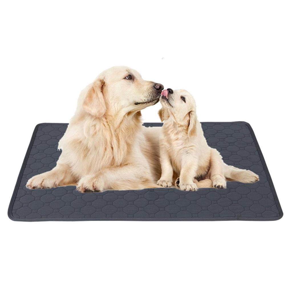 WE-POLUJ Washable Dog Pee Pads Reusable Absorbent Leak-Proof Floor Mat for Travel