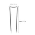 thumbnail image 3 of Miangastore 200pcs U Shaped Stitch Patchwork Pin Sewing Cloth Art Positioning Needle, 3 of 9