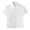 White, variant on Girls School Shirts Short Sleeve Smocked Uniform Blouses Button down Collared Comfy Solid Color Casual Workout Kids Tops