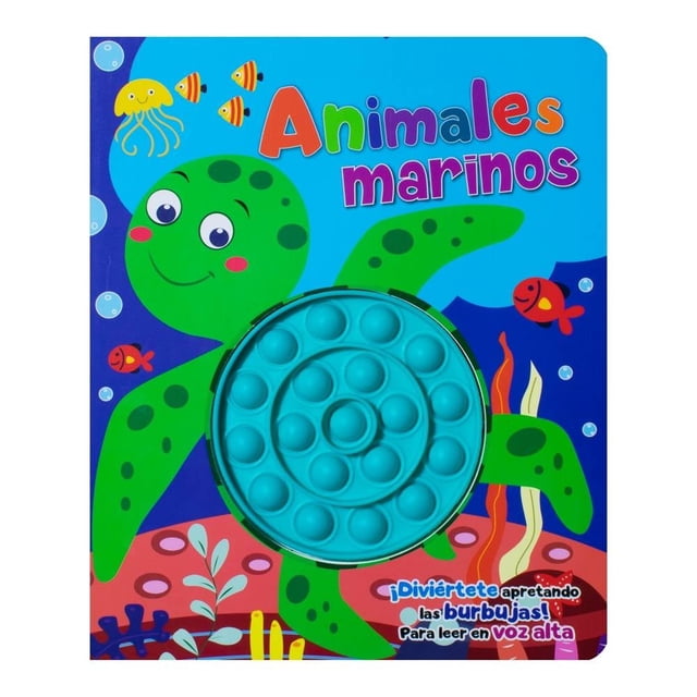 Apretando Burbujas Animales Marinos Silver Dolphin Koral Books