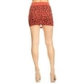 thumbnail image 3 of Women's Leopard Fitted Bodycon High Rise Slim Fit Bottom Mini Skirt, 3 of 5