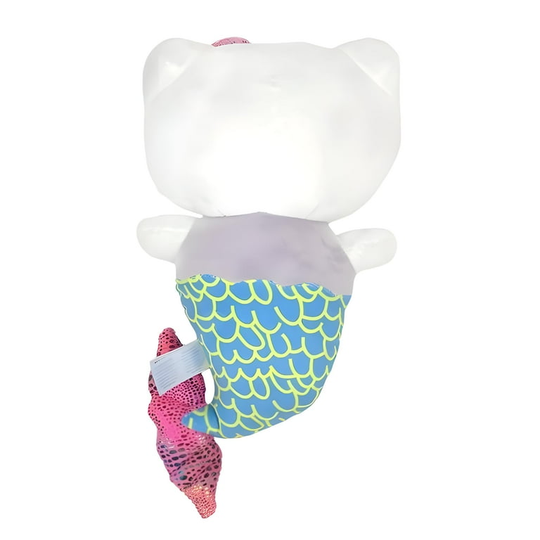 LARGE Hello Kitty Plush Sanrio Mystical Mermaid PLUSH sparkling hot holographic tail