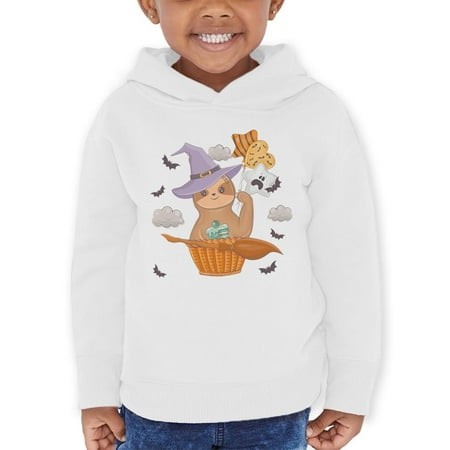 

Halloween Sloth W Broom Hoodie Toddler -Image by Shutterstock 2 Toddler