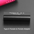thumbnail image 3 of Kuymtek Adaptador USB tipo C a USB tipo C 10Gbps 100W PD Convertidor hembra a hembra Kuymtek Componentes de la computadora, 3 of 9