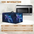 thumbnail image 5 of TSOVTHRID Sea Turtle Star Print Microwave Oven Dust Cover Stain-Resistant Microwave Oven Grill Cover Dustproof Kitchen Machine Covers Case Protections for Toaster Oven, 20.9"W x 15.7"D x 12.4"H, L, 5 of 7