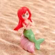 thumbnail image 1 of Mini linda concha de sirena, estatua pequeña, cola de ballena, delfín, modelo de castillo, adorno, artesanía, animales del océano para bebé, juguete de baño, regalos para niños, 1 of 5