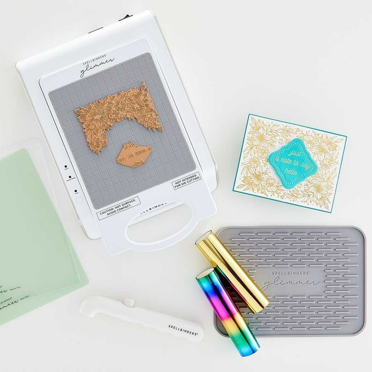 Spellbinders Glimmer Hot Foil System セット Spellbinders Glimmer Hot Foil System for Paper Die Cutting