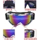 thumbnail image 2 of Offroad motorcycle goggles, windproof, black and white, red frame, transparent lens., 2 of 5