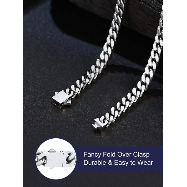 Bandmax Men's Miami Cuban Link Chain Necklace photo 6