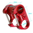 thumbnail image 5 of Tignapoo Potence de Guidon Double en Alliage d'Aluminium pour Vélos Pliants, Angle Réglable, Diamètre 25,4 mm, Disponible en Plusieurs Couleurs, Rouge, Pièce de Mise à Niveau SP8 pour une Stabilité et des Performances Améliorées, 5 of 5