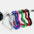 thumbnail image 6 of Pack of 10 Heart Shaped Metal Carabiner Keychain for Outdoor Activities, 6 of 20