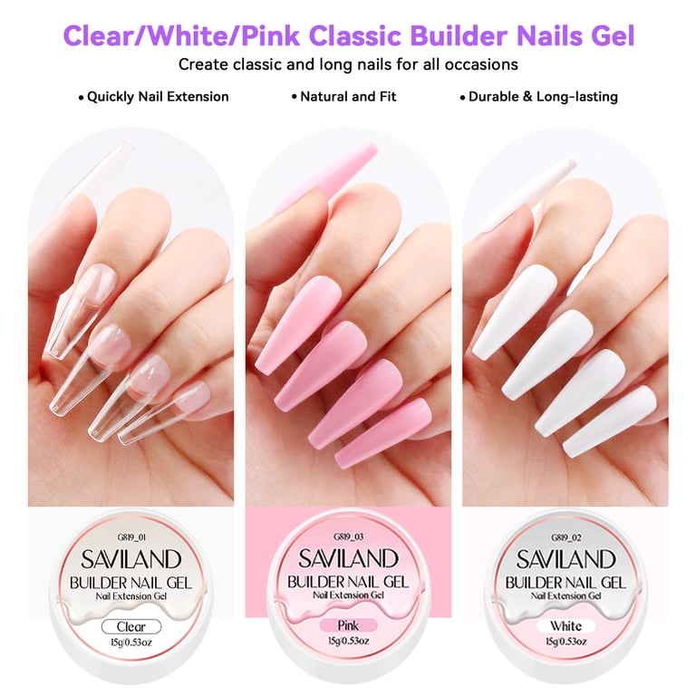 Saviland Professional Acrylic Nail Kit with UV Lamp photo 4