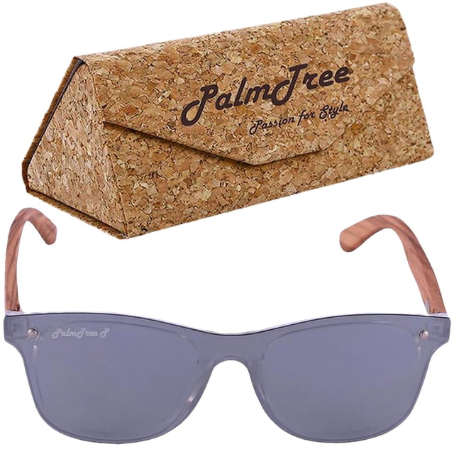 Anteojos Polarizados VentDepot PalmTree colección Liberty Polarized marco de Policarbonato y brazos de Madera de Bambú