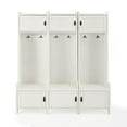 thumbnail image 4 of Fremont 3 Pc Entryway Kit - Three Towers In Distressed White, 4 of 7