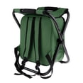 thumbnail image 3 of Silla de mochila plegable ligera, taburete portátil para bolsa nevera 150KG verde Cola  Silla de la mochila que acampa, 3 of 8
