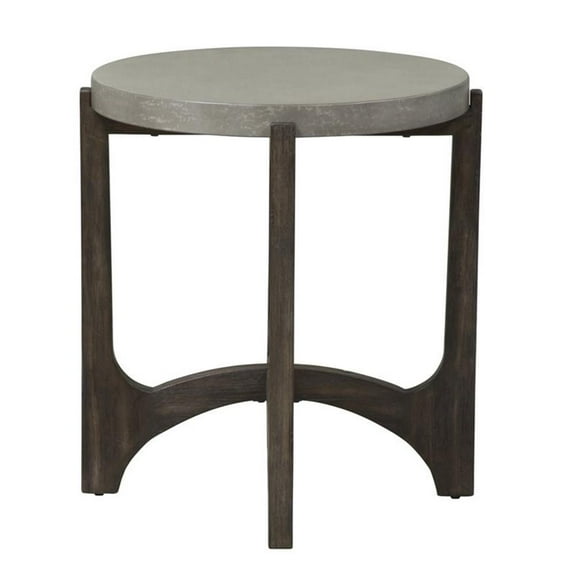 Cascade Dark Brown End Table