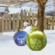 thumbnail image 3 of Farfi Pelota inflable llamativo patrón único PVC Navidad inflable bola decoración al aire libre fiesta partido para el hogar Farfi 21080842, 3 of 6