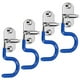 thumbnail image 1 of Sumnacon Organizador de soporte para escobas y fregonas, 4 piezas, tipo S, organizador de herramientas de limpieza montado en la pared, ahorrador de espacio, escobas, fregonas, soporte para rastrillos, 1 of 5