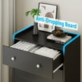 thumbnail image 5 of Tydimor 4 Drawer Dressers for Bedroom, Modern Wood Chest of Drawers Storage Cabinet for Living Room, Hallway, Black, 5 of 5