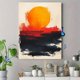 thumbnail image 4 of Qisvanset 12x16 Inch 2D Flat Framed Canvas Art, Be Still And Know Colorful Minimalist Bible Verse Home Wall Gift, 4 of 5