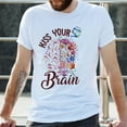 thumbnail image 4 of LIZZHOME Kiss Your Brain Shirt, Teacher Shirts, Brain Shirt, Teacher Gift, Teacher Appreciation, Kindergarten Shirt, Back To School Shirt, 4 of 4