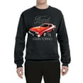 thumbnail image 2 of Wild Bobby, Ford '76 Gran Torino Vintage Car Cars and Trucks Unisex Crewneck Graphic Sweatshirt, Black, Small, 2 of 3