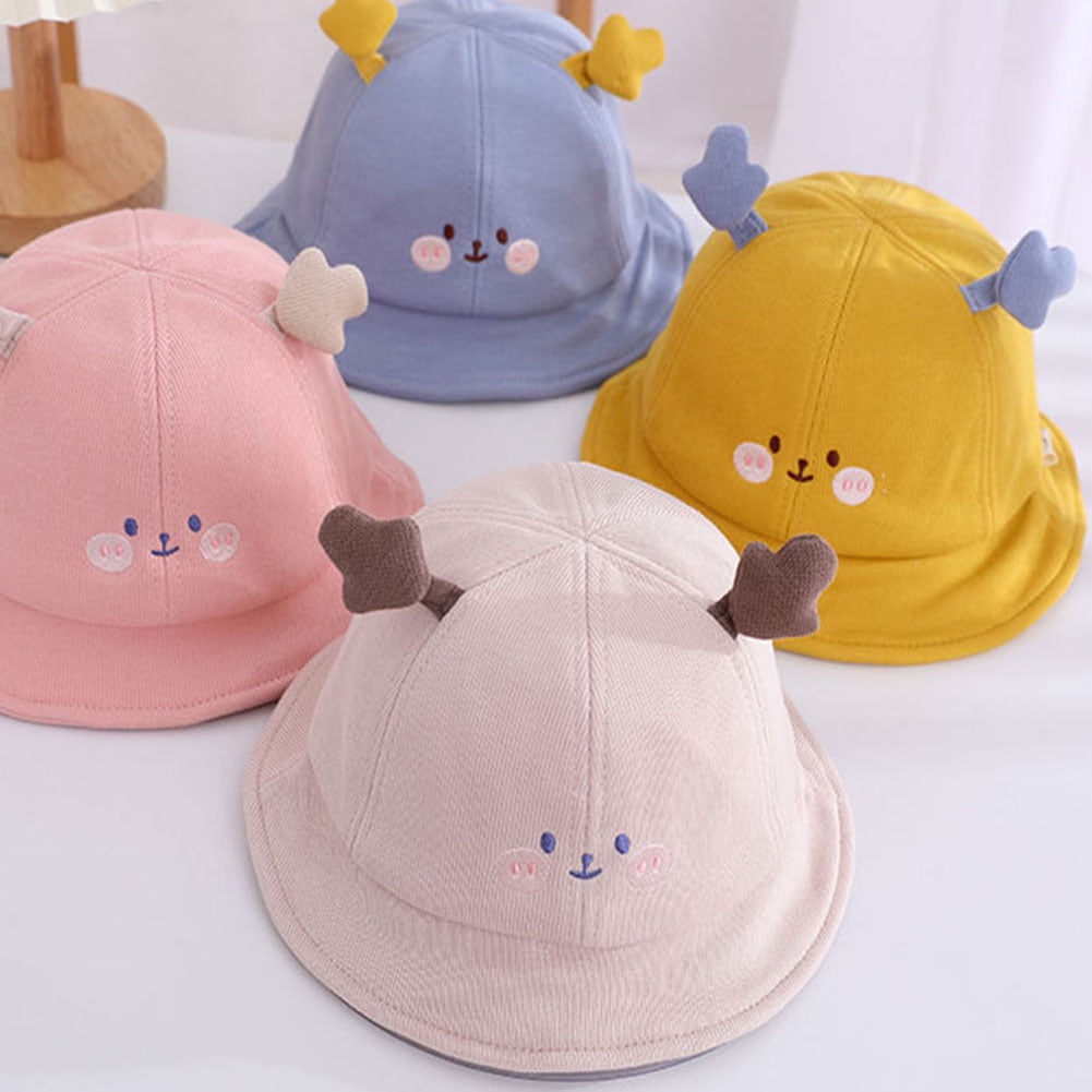 Zhaomeidaxi Toddlers Winter Bucket Hat Cute Cat Baby Beanie Warm Soft