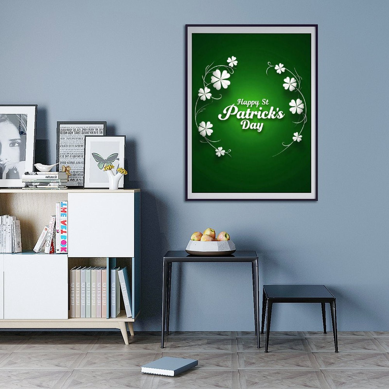 Diamond Art Kits for Adults - St. Patrick Print No.315 5D Frameless Dimond Painting Kit for Adults Beginner, Round Diamond Kits for Home Wall Decor, Gift for Women