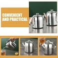 thumbnail image 5 of SEWCHICS Stainless Kettle Coffee Brewing for Coffee Enthusiasts Tea Enjoyment 1Pack, 5 of 8