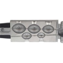 Do-It 1121 EGG Sinker Mold - Makes 3/8 Oz & 3/4 Oz, USA Made, Freshwater/Saltwater