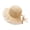 Beige, variant on Baby Girl Sun Hat Straw Bucket Hat for Toddler â Sweet Princess Style Summer Protection Beach Hat for 9 Months to 7 Years , Fashion Girls Accessories for Vacation & Travel