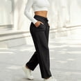thumbnail image 6 of Baggy Sweatpants Women Casual Wide Leg Drawstring Elastic Waist Curved Blade Sweatpants Loose Sport Sweatpants with Side Pocket for Everyday Comfort Baggy Sweatpants for Women, 6 of 6